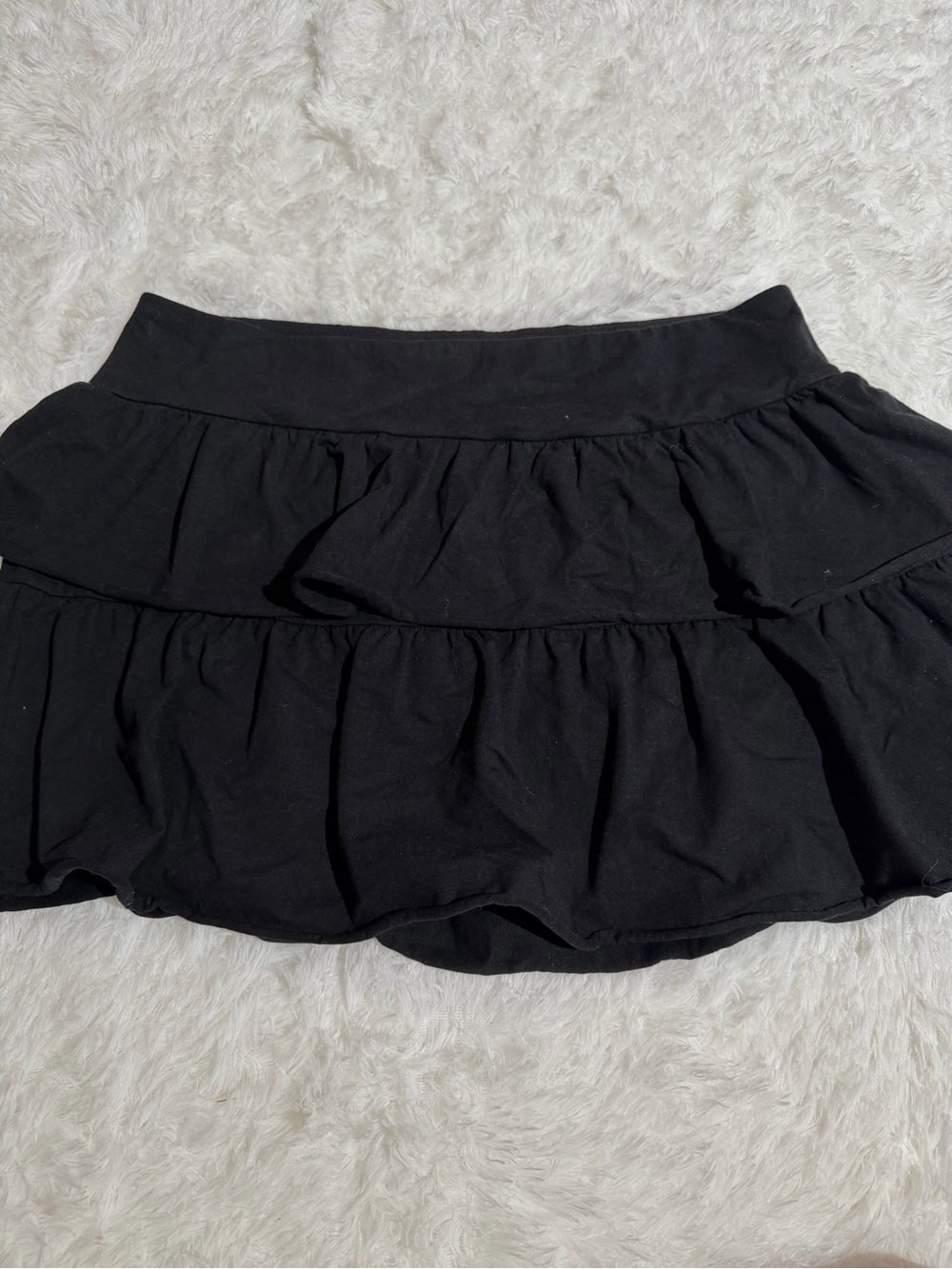 Wild Fable XXL Black Mini Skort Ruffle Tiered
Skirt Spring Shorts Casual Girly